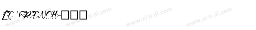 LE FRENCH字体转换
